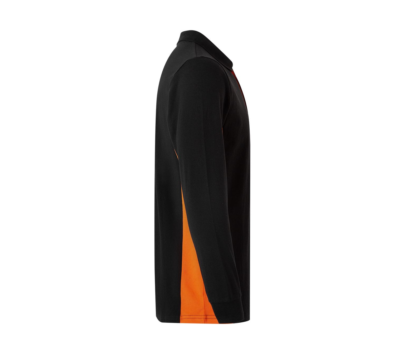 POLO BICOLORE MANCHES LONGUES