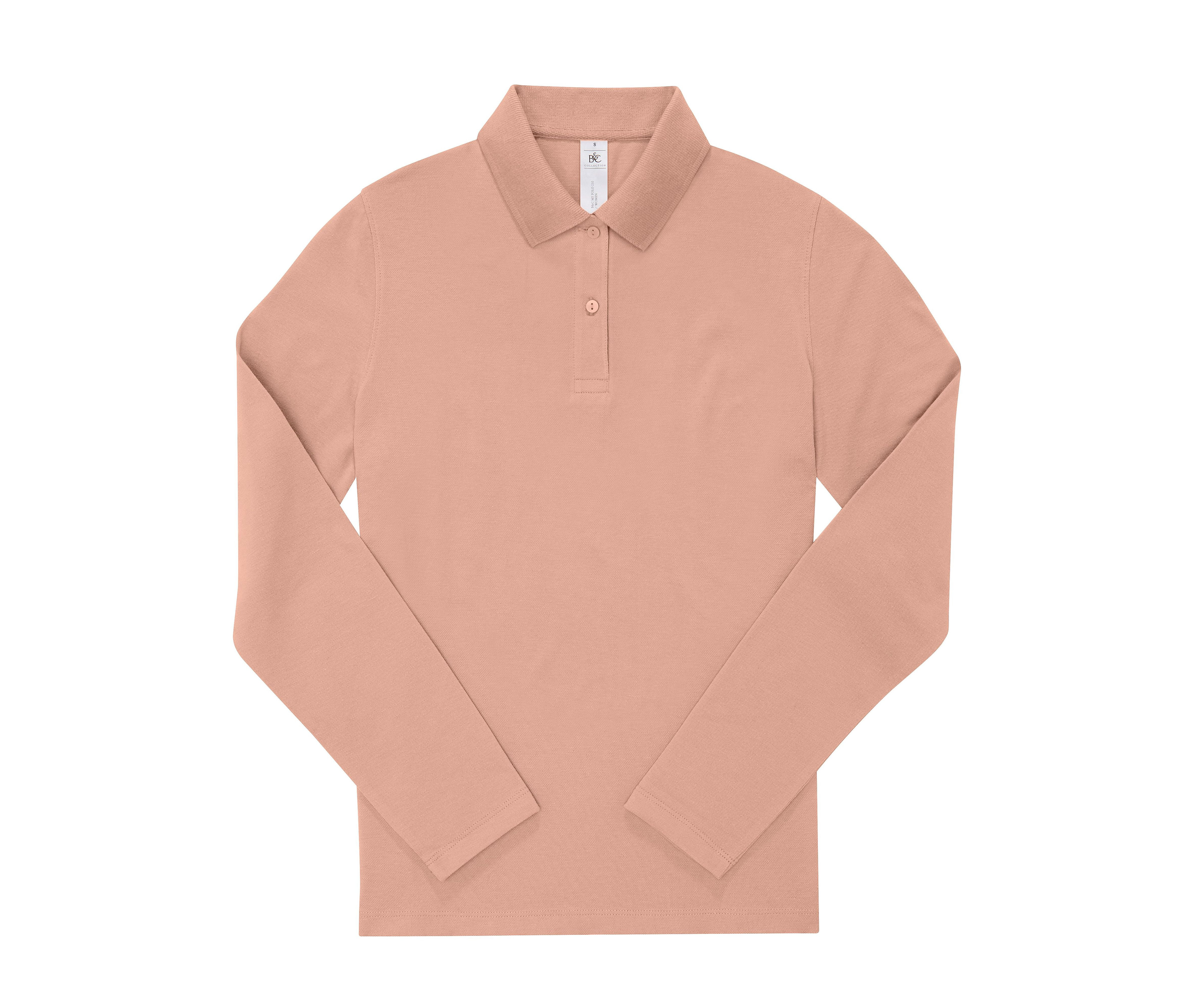 B&C MY POLO 210 LSL /WOMEN