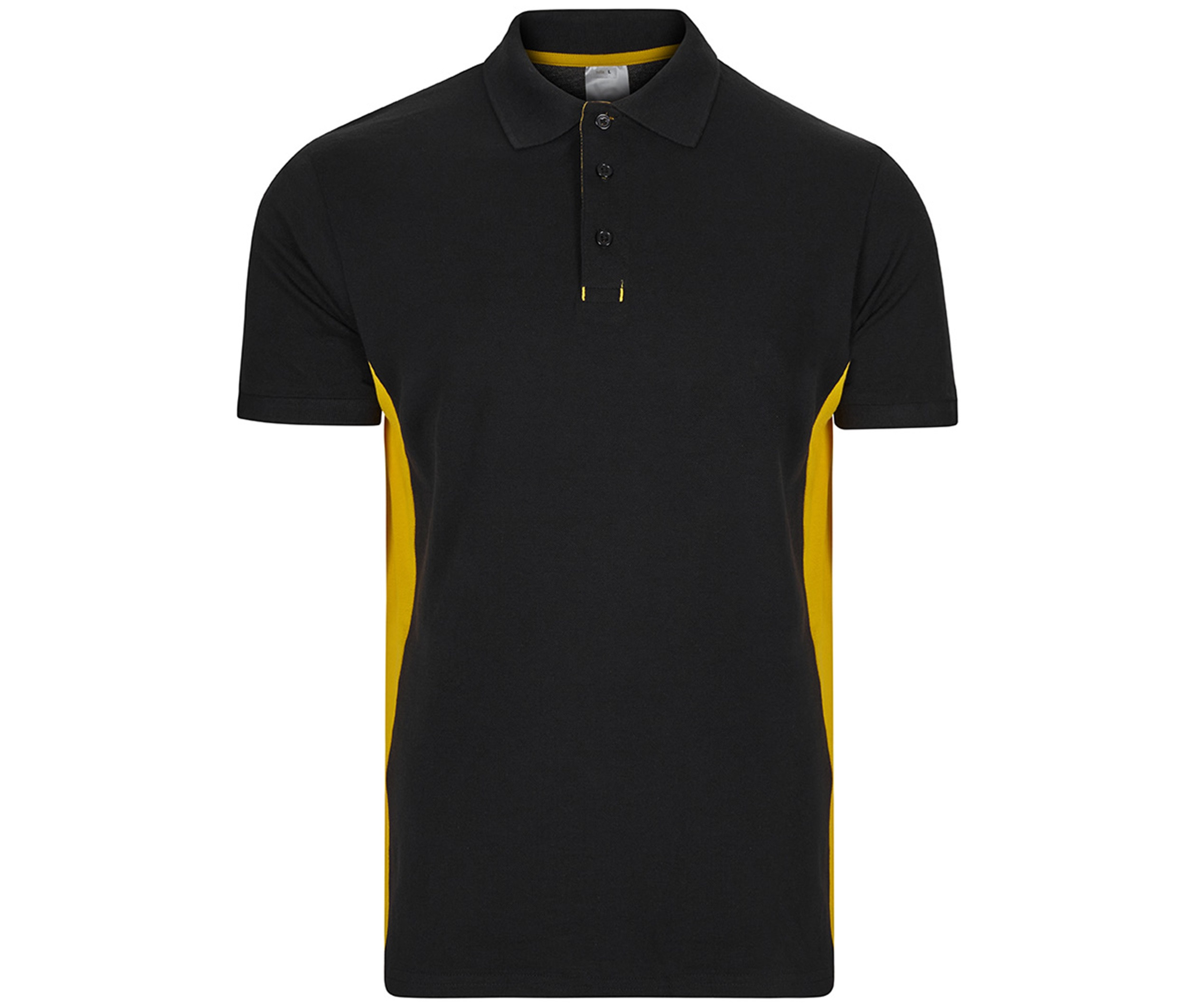POLO BICOLORE MANCHES COURTES