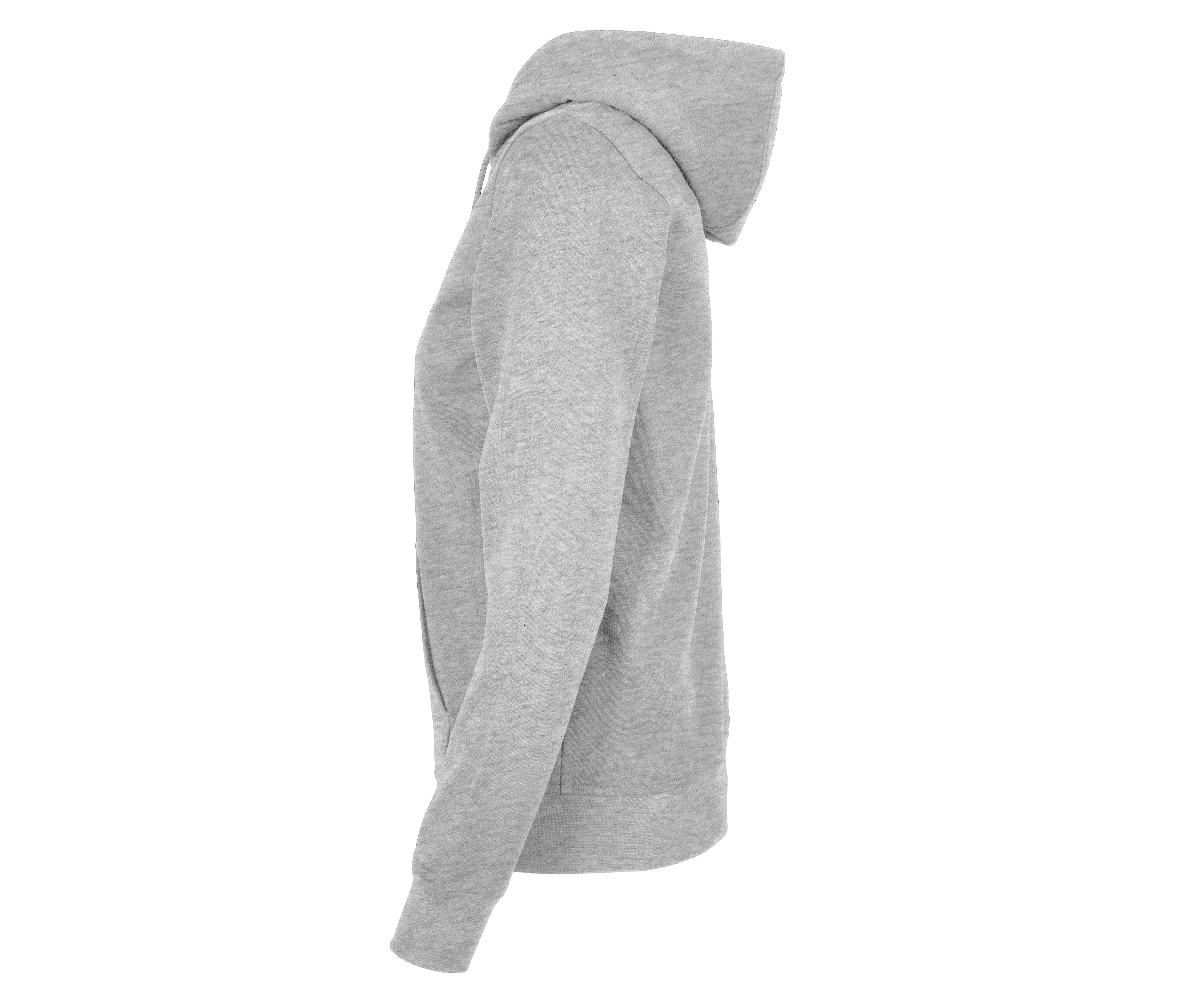 LADIES BASIC ZIP HOODY