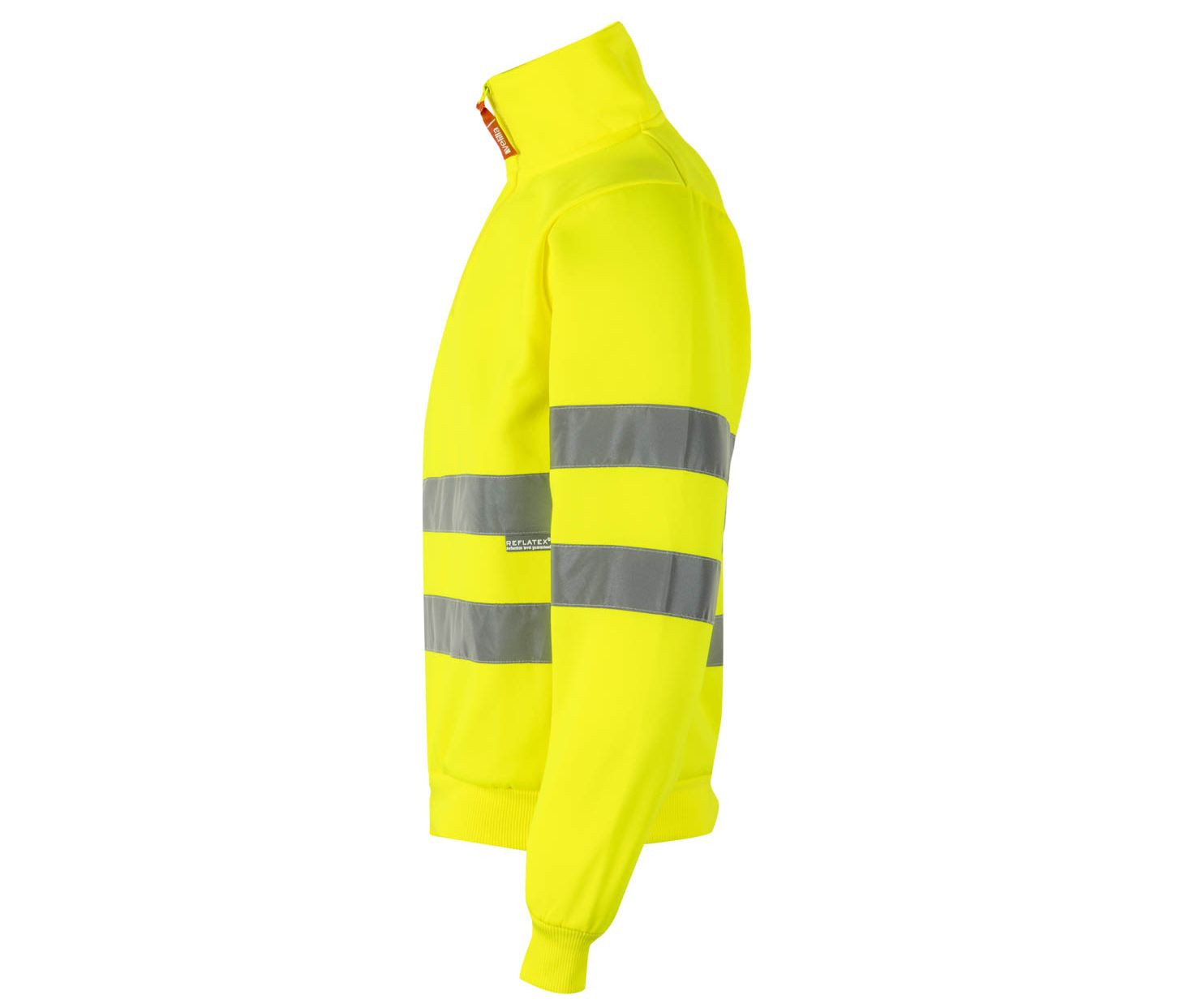 SWEAT DEMI-ZIPPÉ HAUTE VISIBILITE