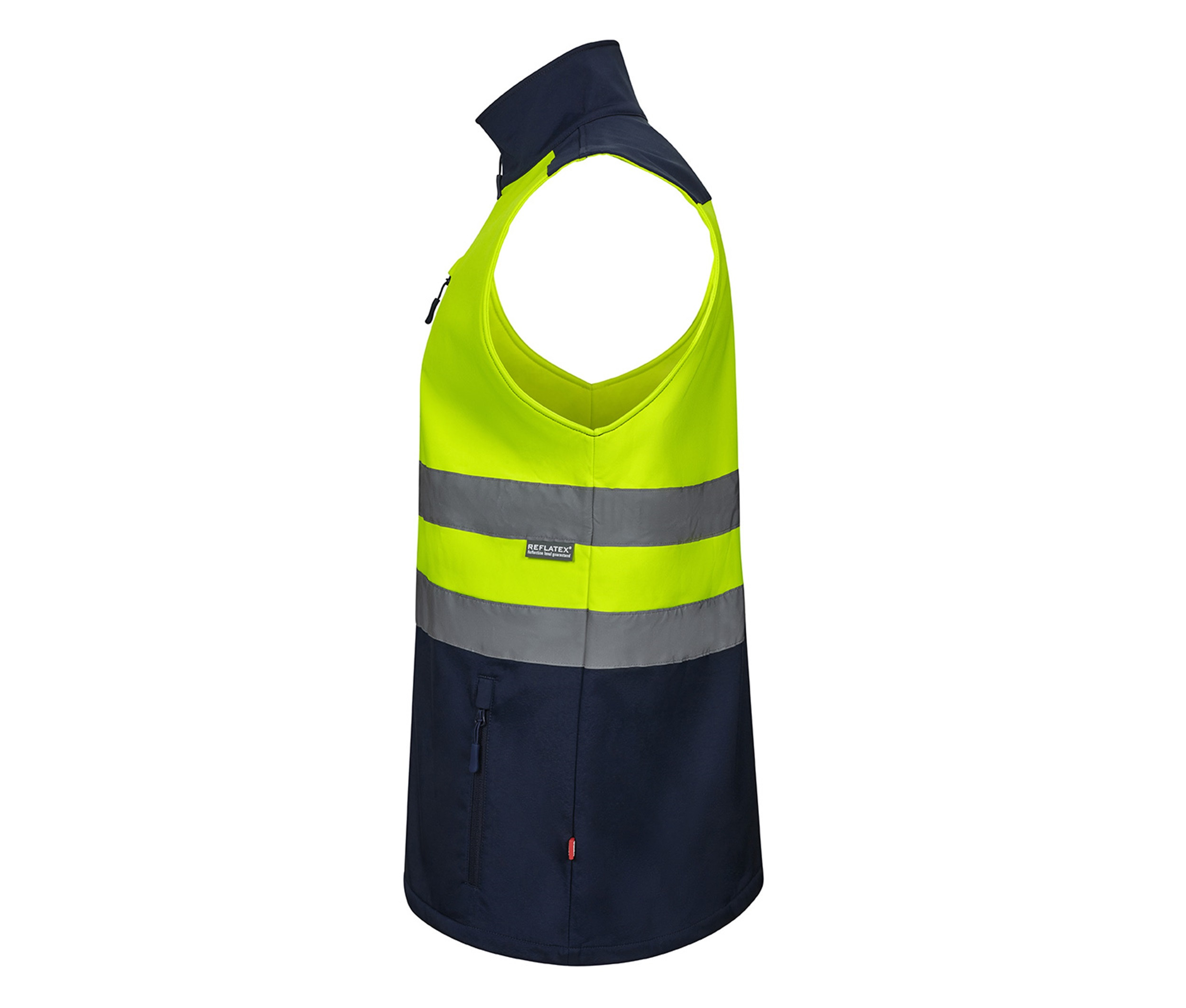 GILET SOFTSHELL BICOLORE