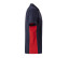 POLO BICOLORE MANCHES COURTES