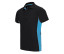 POLO BICOLORE MANCHES COURTES